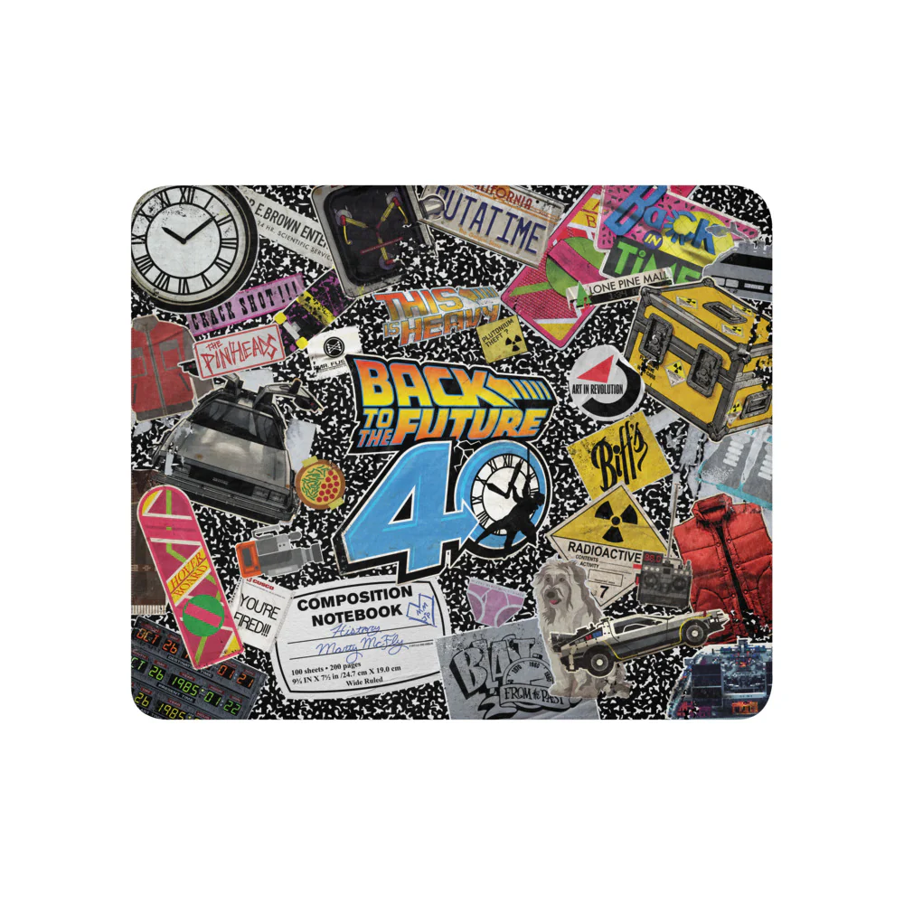 Back to the Future 40th Anniversary Notebook Sherpa Blanket - Image 5