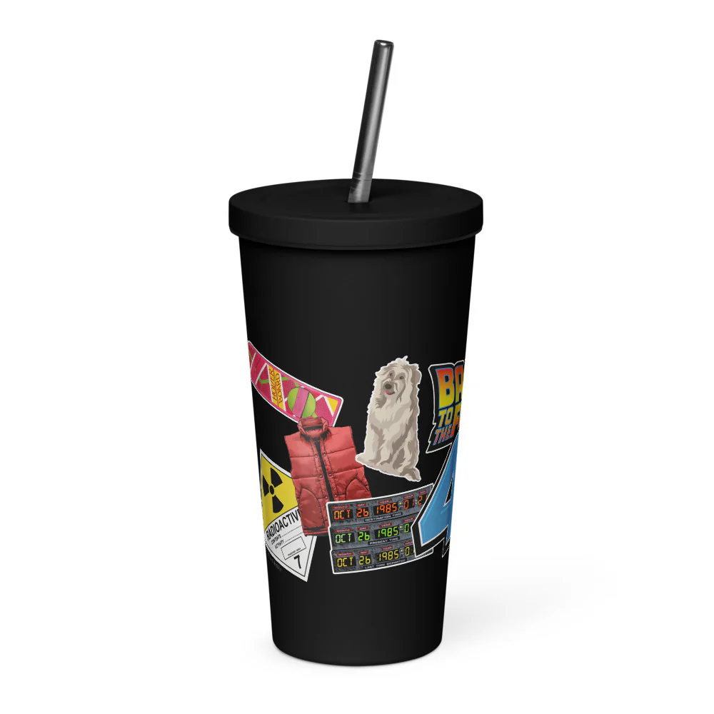 Back to the Future 40th Anniversary Stainless Steel Tumbler - Image 4