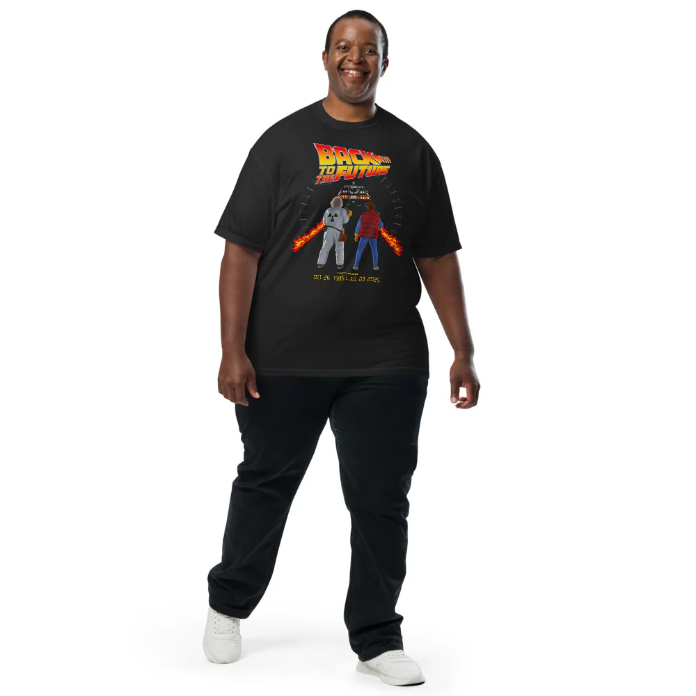 Back to the Future Comfort Colors T-Shirt - Image 3