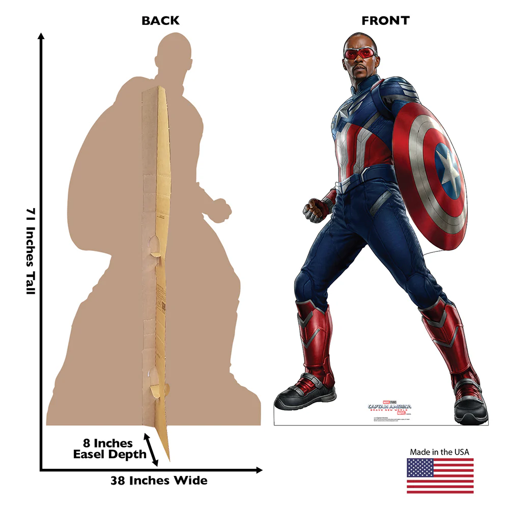 Captain America: Brave New World Captain America Standee - Image 3