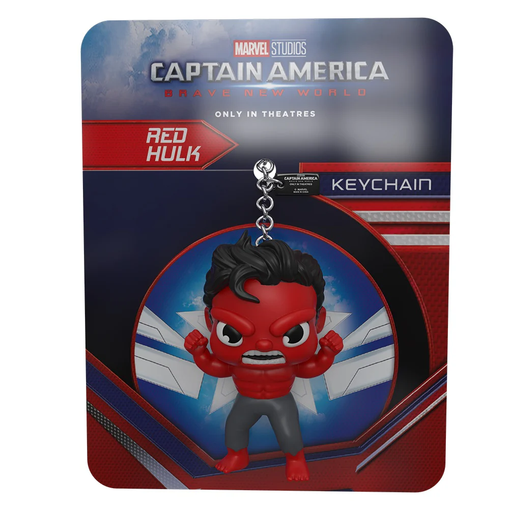 Captain America: Brave New World Red Hulk Keychain - Image 2