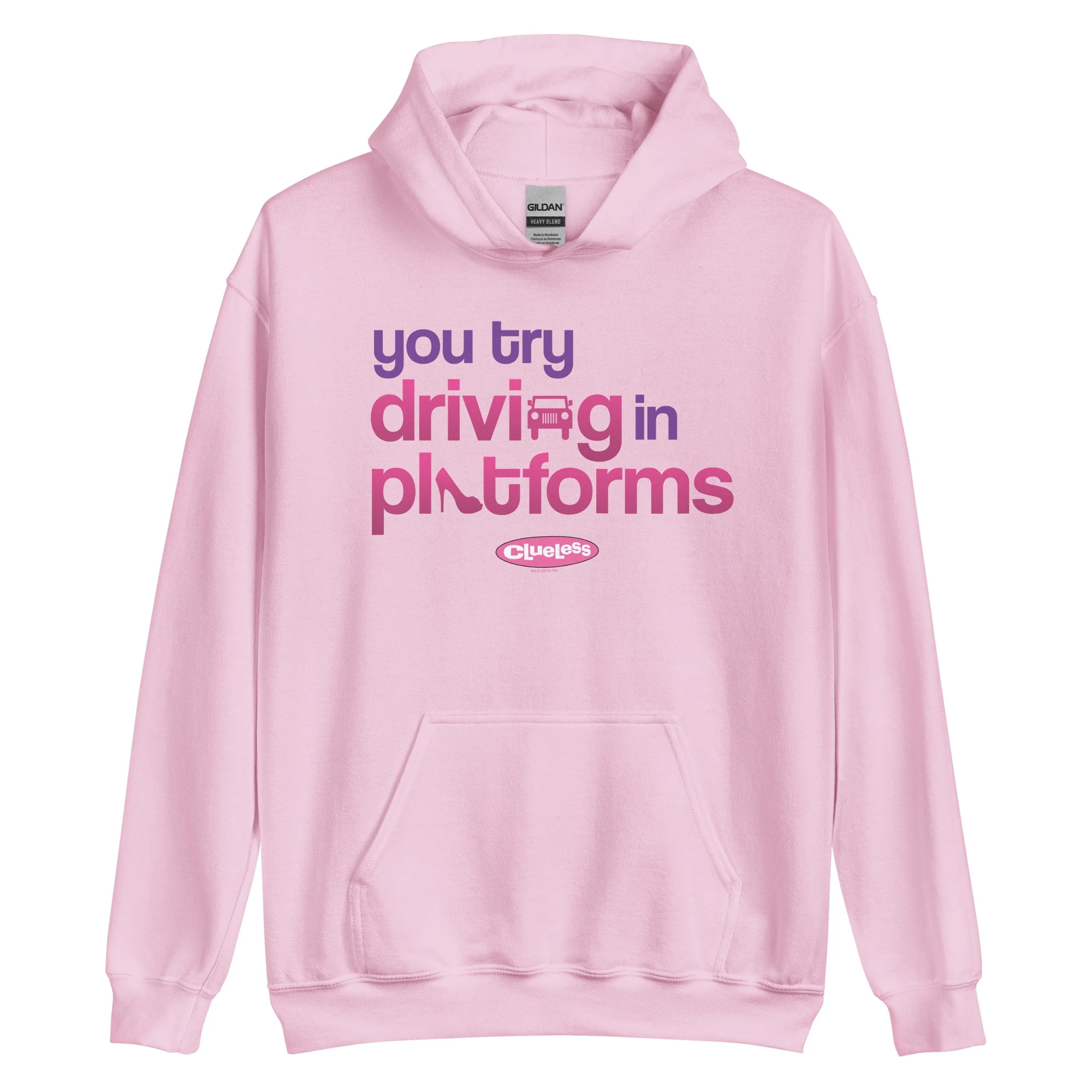 Clueless Driving In Platforms Hoodie - Image 3