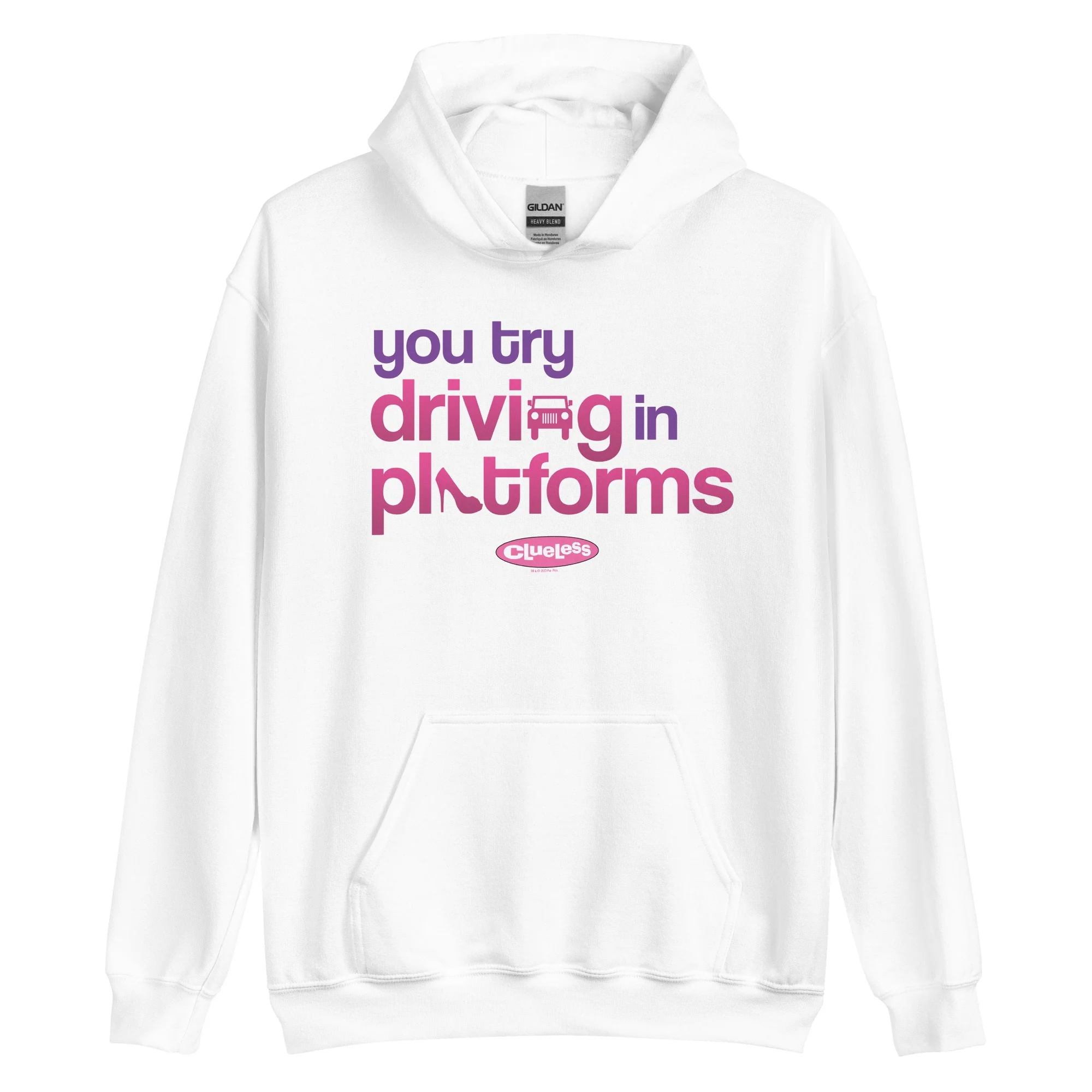 Clueless Driving In Platforms Hoodie - Image 4