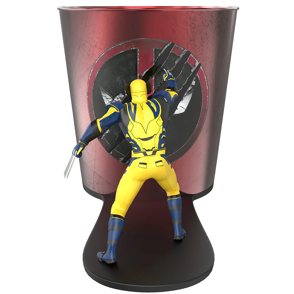 Deadpool and Wolverine Popcorn Bucket with Figures - Image 4