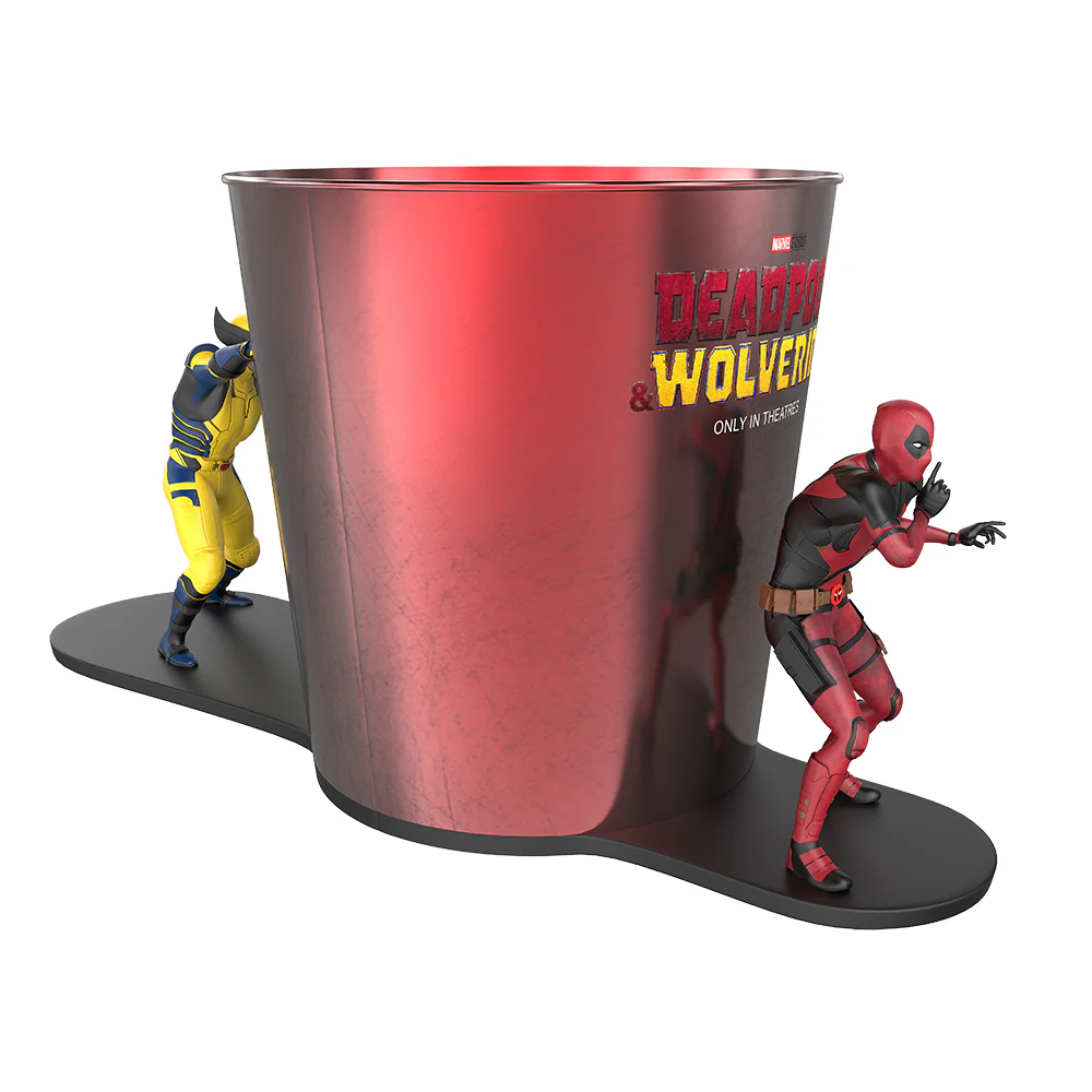 Deadpool and Wolverine Popcorn Bucket with Figures - Image 5