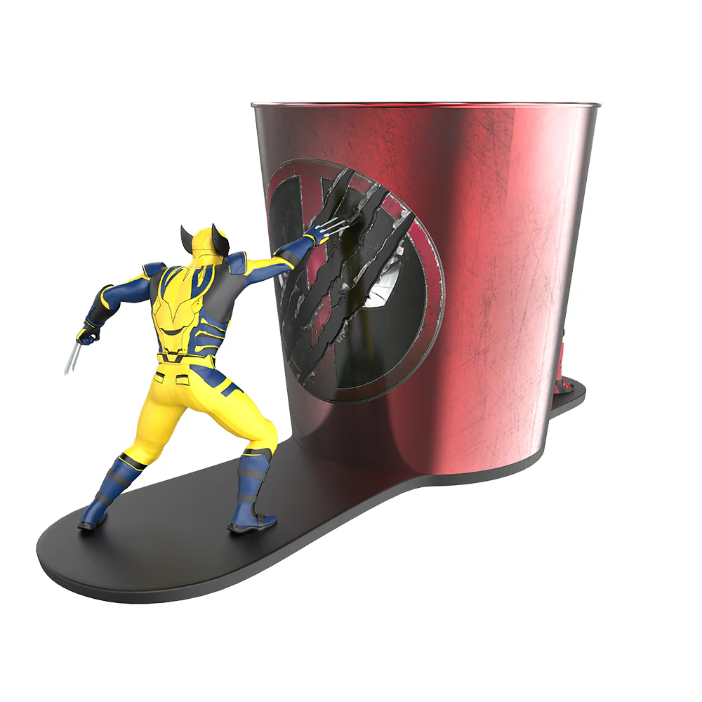 Deadpool and Wolverine Popcorn Bucket with Figures - Image 6