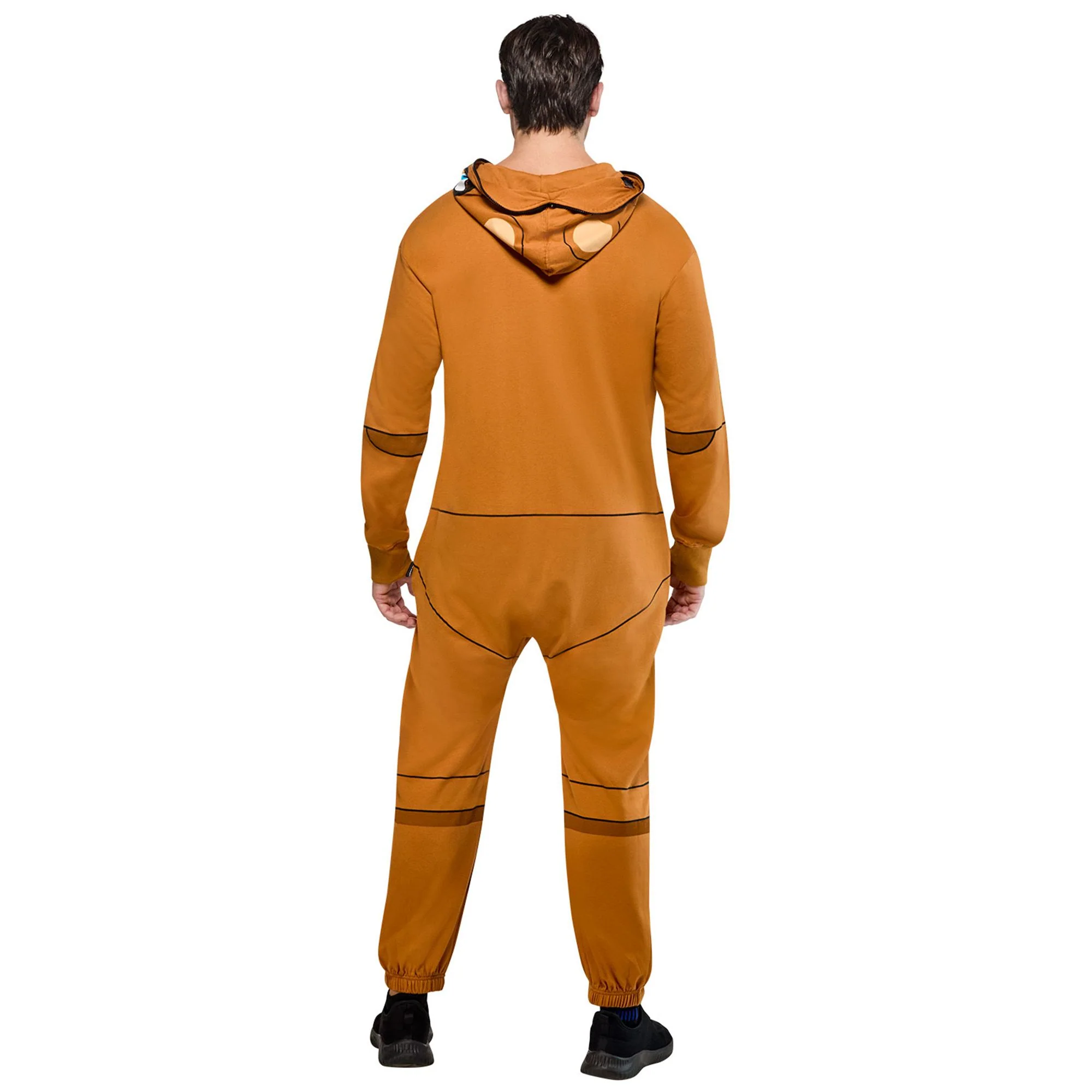 Five Nights at Freddy's Freddy Fazbear Zipsters Mask-up Adult Costume - Image 4