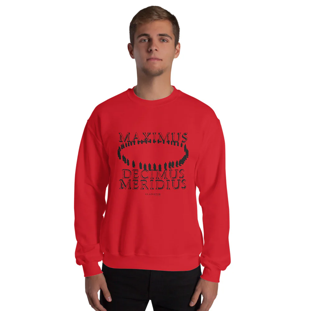 Gladiator Maximus Decimus Meridius Crewneck Sweatshirt - Image 3