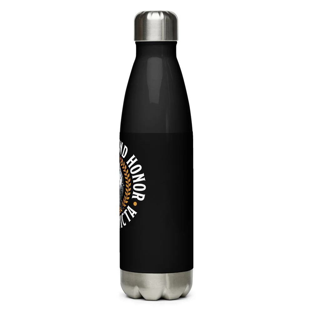 Gladiator Strength and Honor Stainless Steel Water Bottle - Image 4