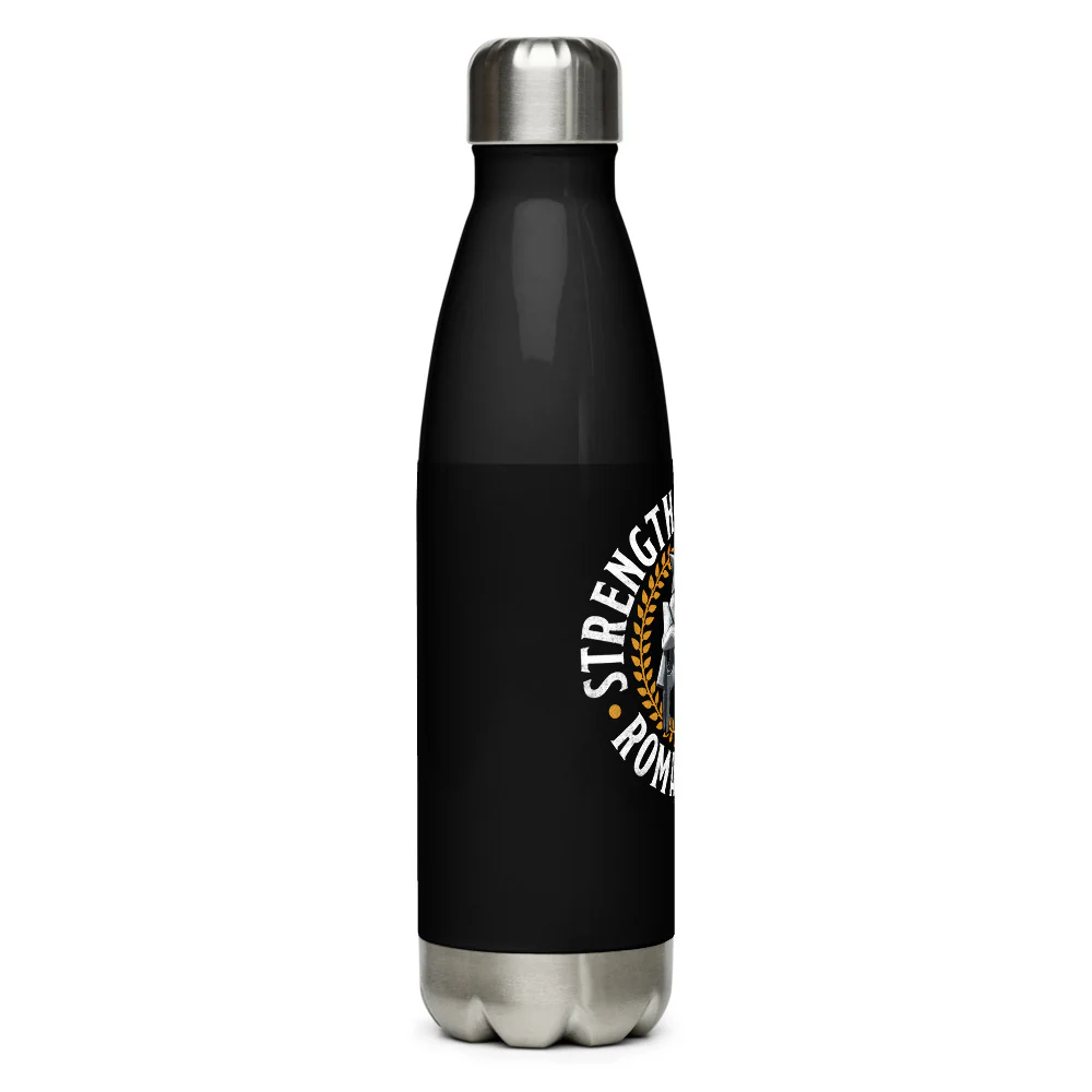 Gladiator Strength and Honor Stainless Steel Water Bottle - Image 5
