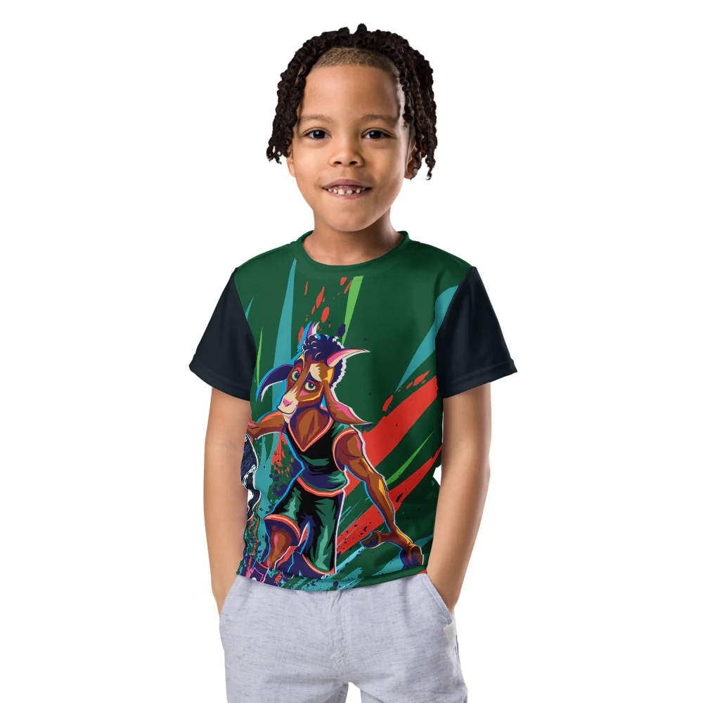 GOAT Youth T-Shirt Roar Ball - Image 3