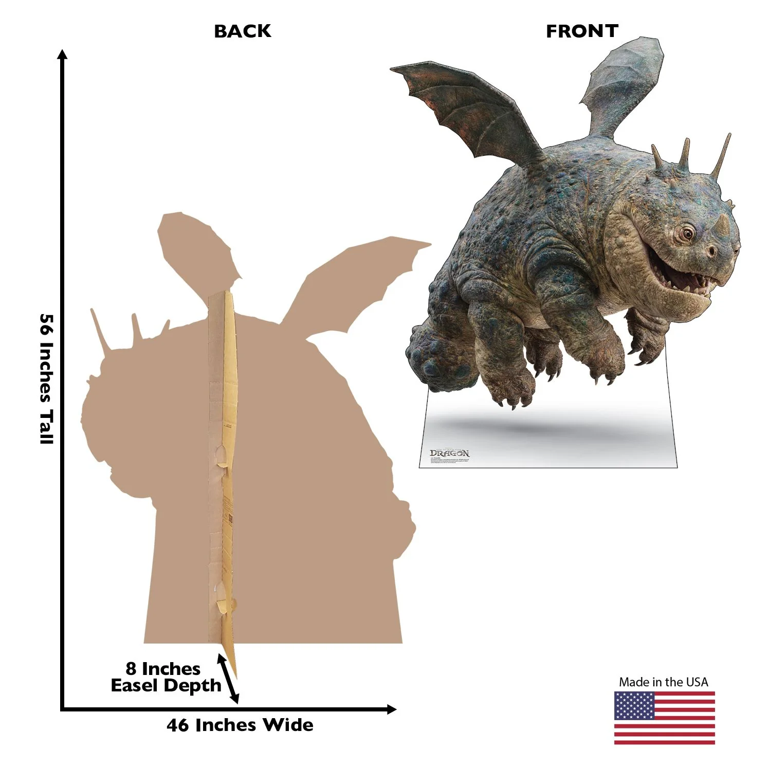 How to Train Your Dragon Live Action Gronckle Standee - Image 3