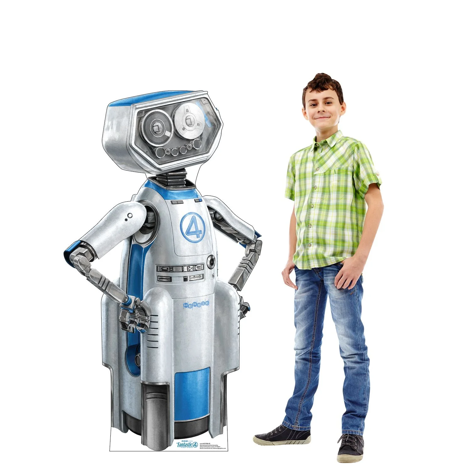 The Fantastic Four: First Steps H.E.R.B.I.E. Life-Size Cardboard Cutout Standee - Image 3