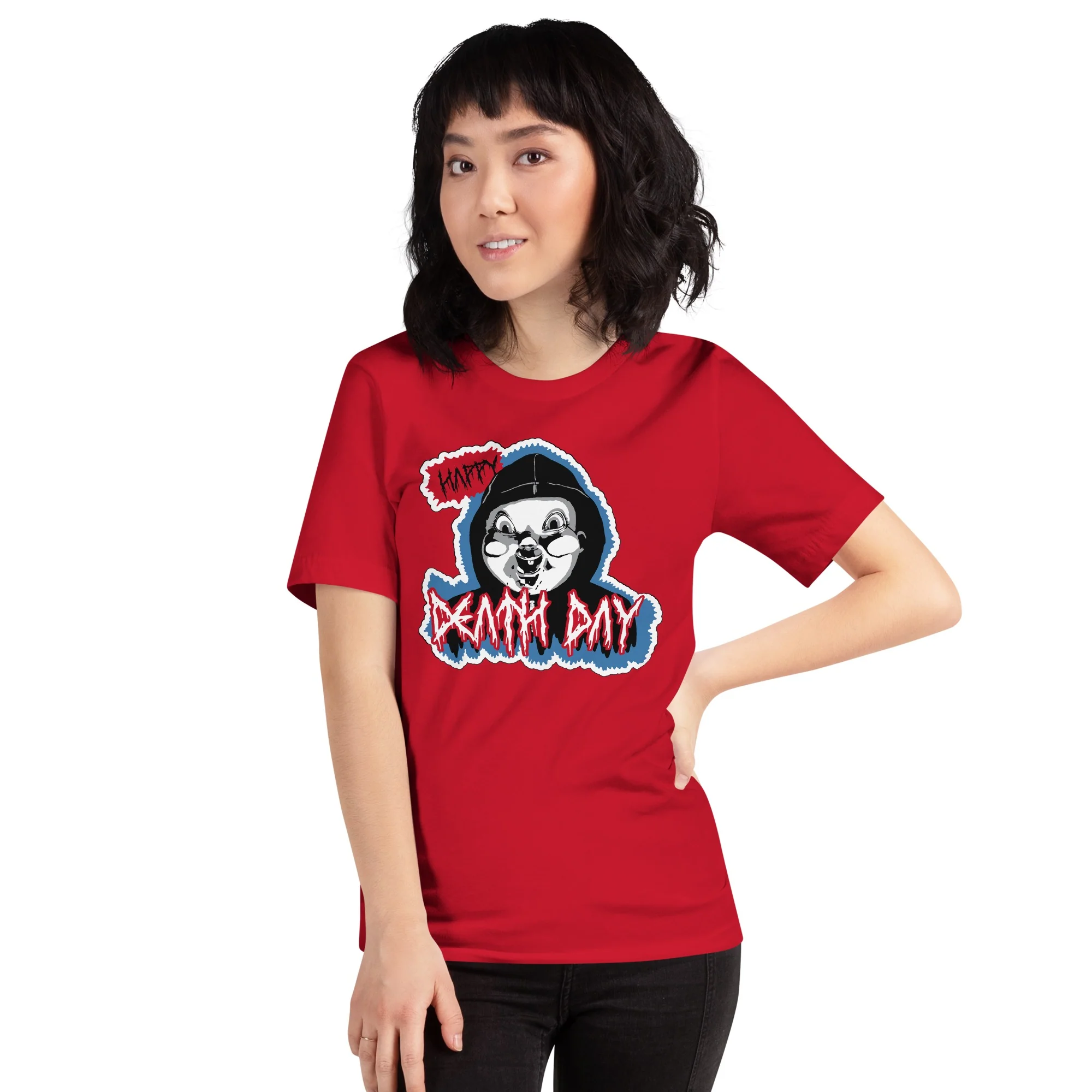 Happy Death Day Punk Unisex T-Shirt - Image 3