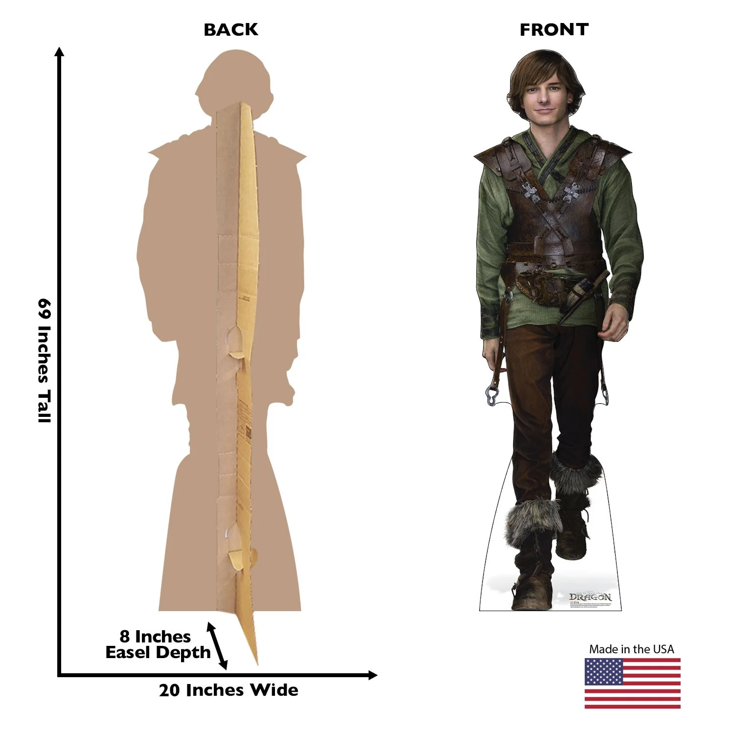 How to Train Your Dragon Live Action Hiccup Standee - Image 3
