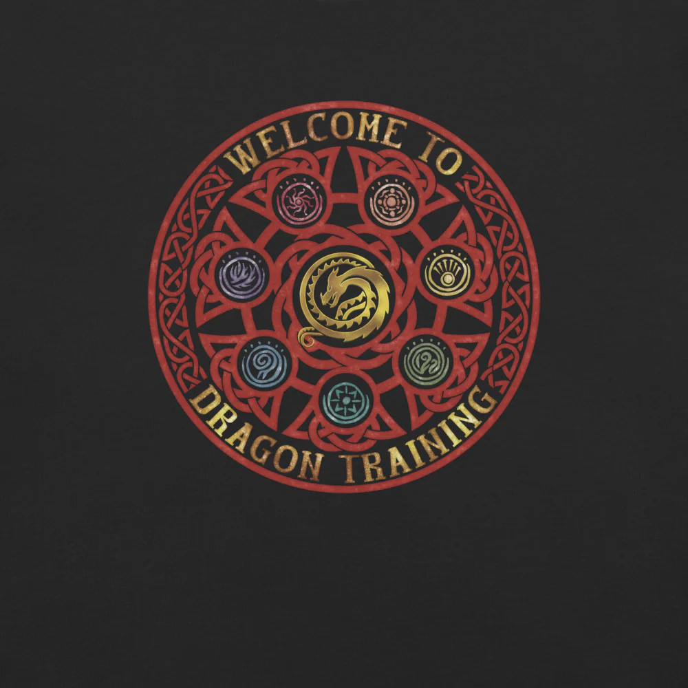 How to Train Your Dragon Welcome to Dragon Training Comfort Colors T-Shirt - Image 4