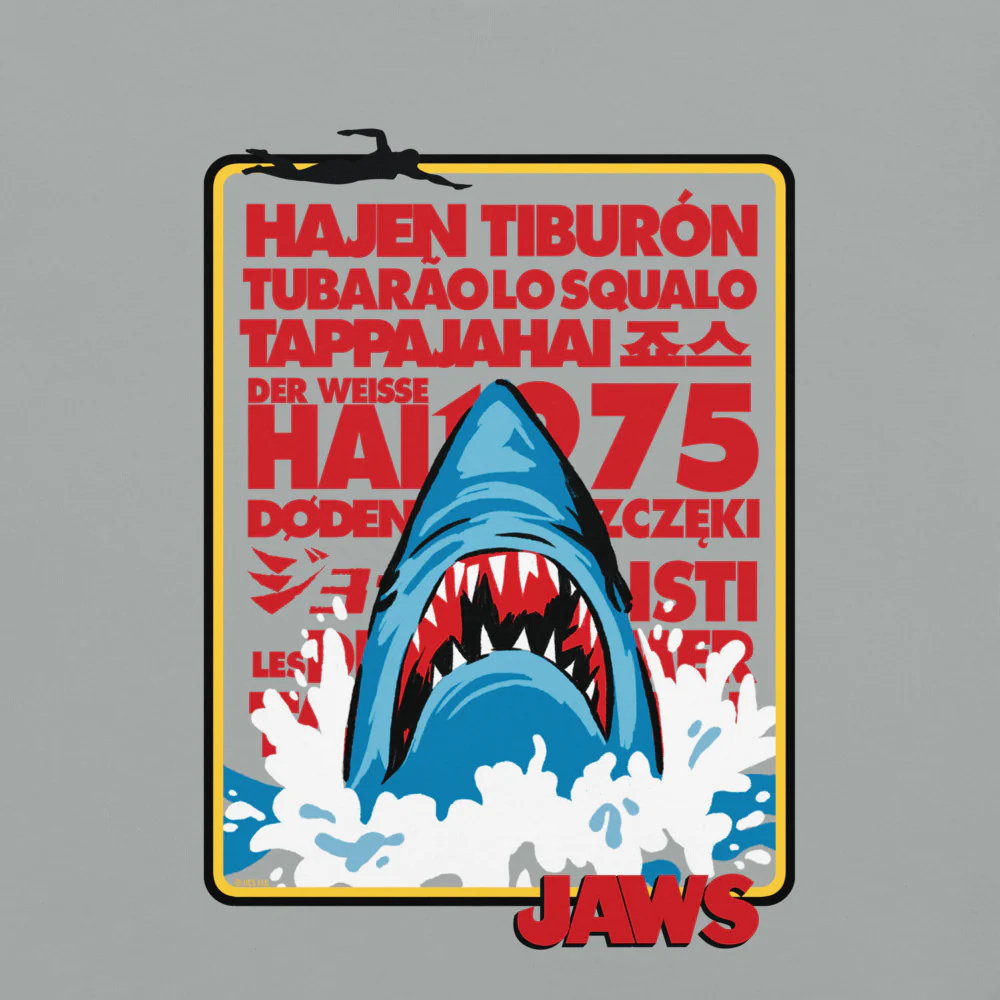Jaws 50th Anniversary T-Shirt - Image 4