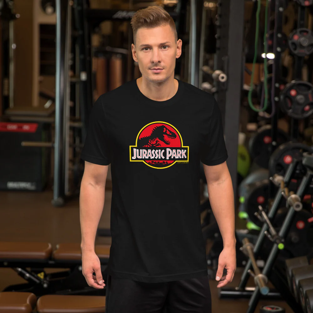Jurassic Park Logo T-Shirt - Image 3