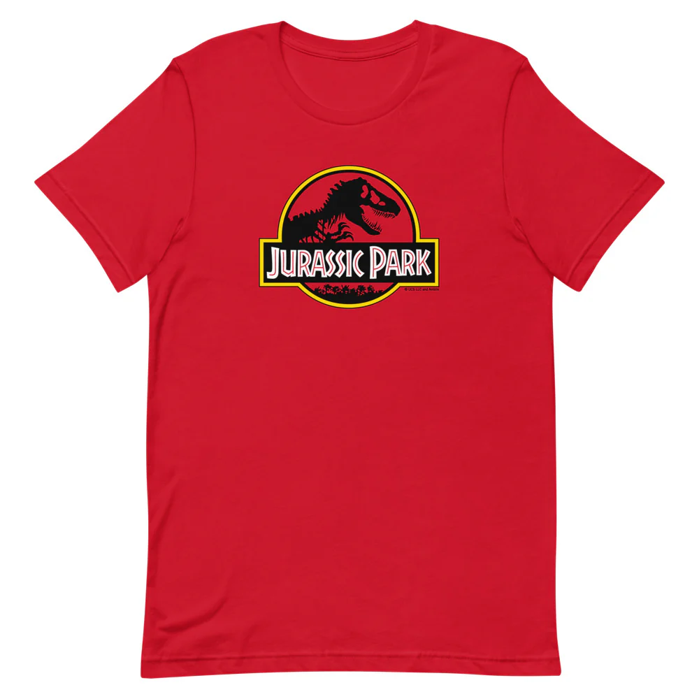 Jurassic Park Logo T-Shirt - Image 4