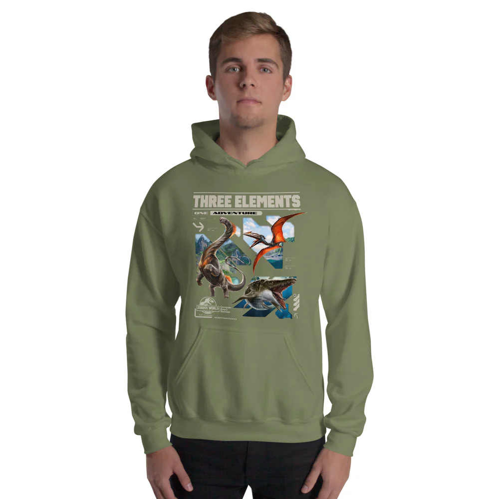 Jurassic World: Rebirth 3 Elements Hoodie - Image 3