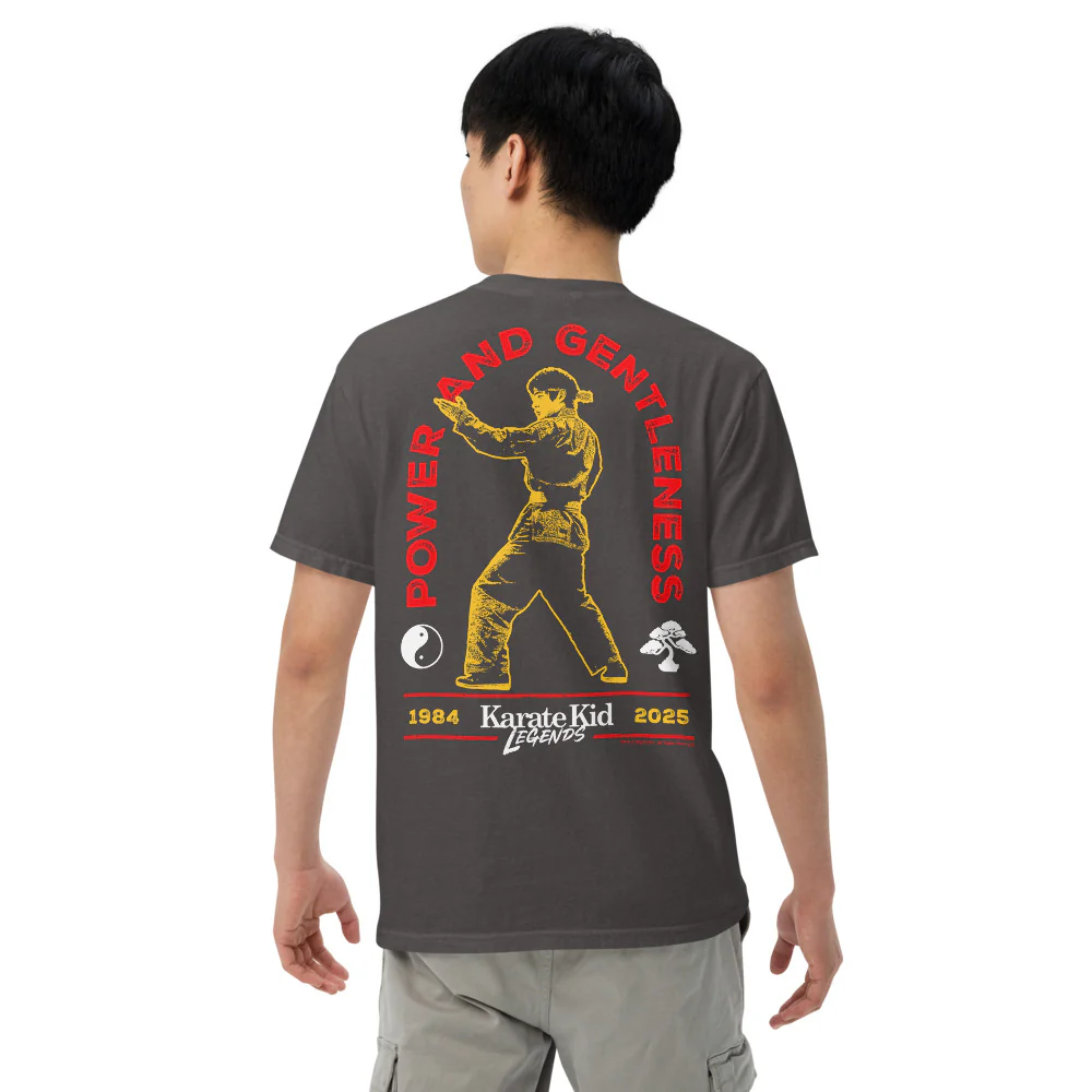 Karate Kid: Legends Power And Gentleness Comfort Colors T-Shirt - Image 3