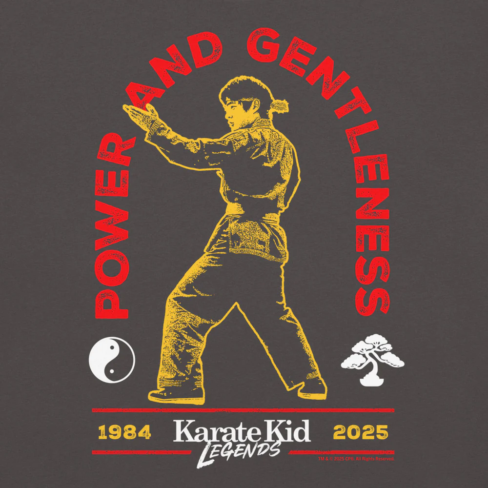 Karate Kid: Legends Power And Gentleness Comfort Colors T-Shirt - Image 4