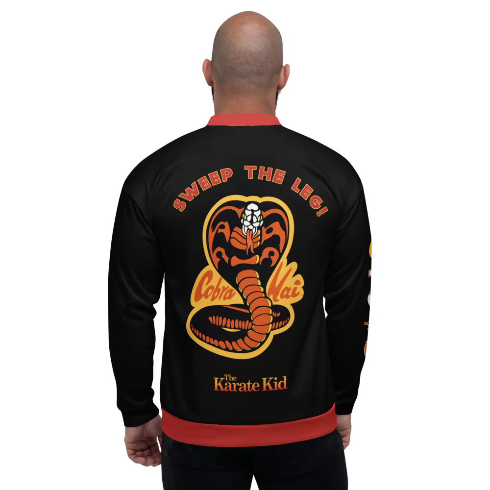 Karate Kid: Legends Sweep The Leg! Bomber Jacket - Image 4