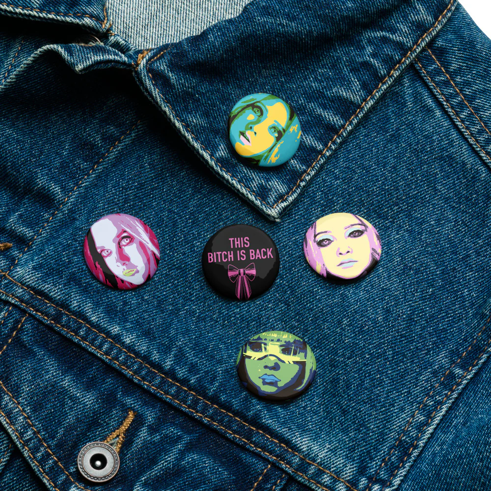 M3GAN 2.0 Pop Art Pin Set - Image 3