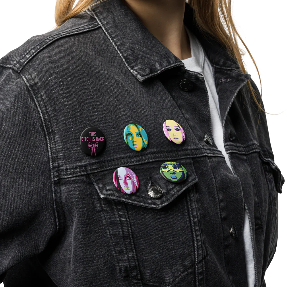M3GAN 2.0 Pop Art Pin Set - Image 4
