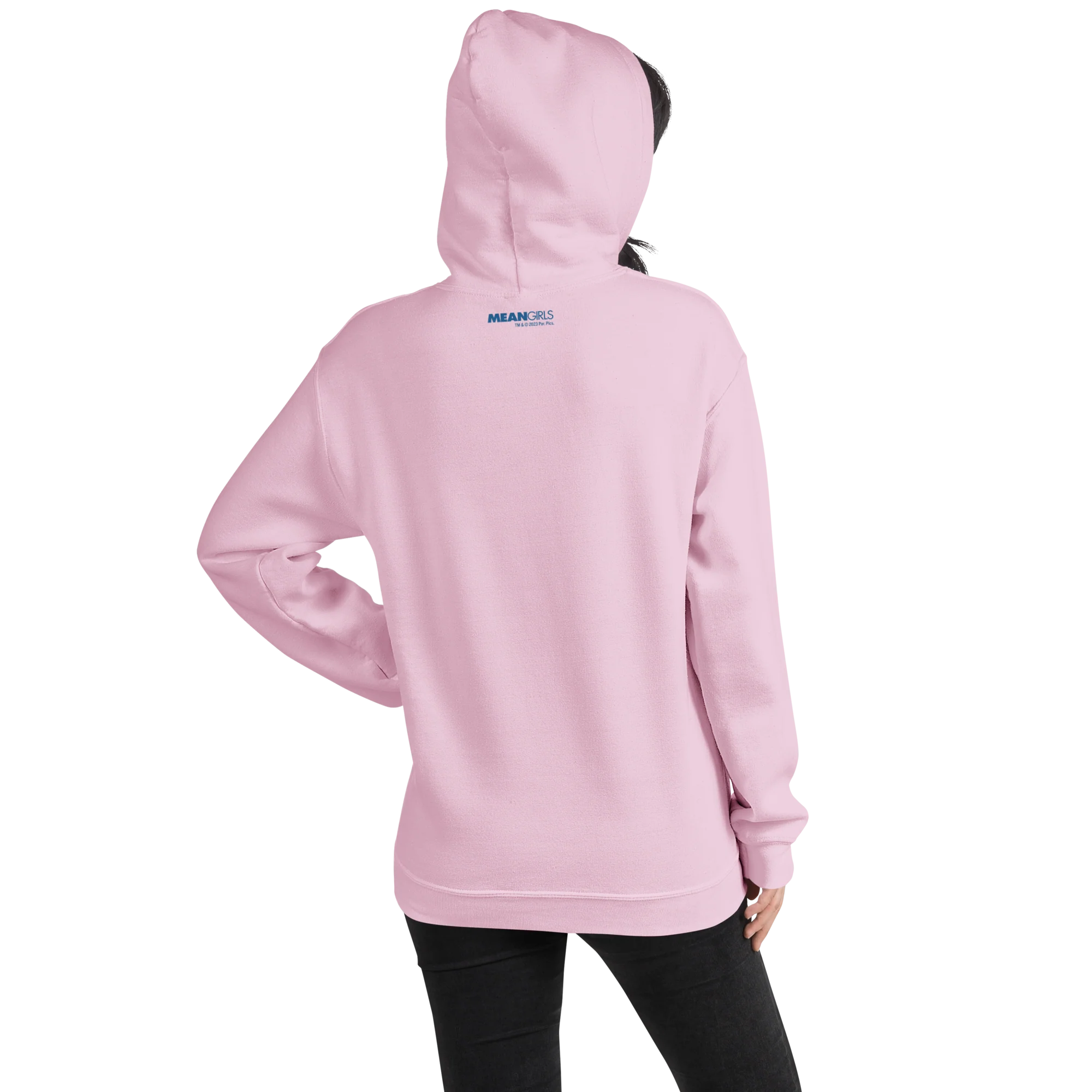Mean Girls On Wednesdays We Wear Pink Hoodie - Image 4