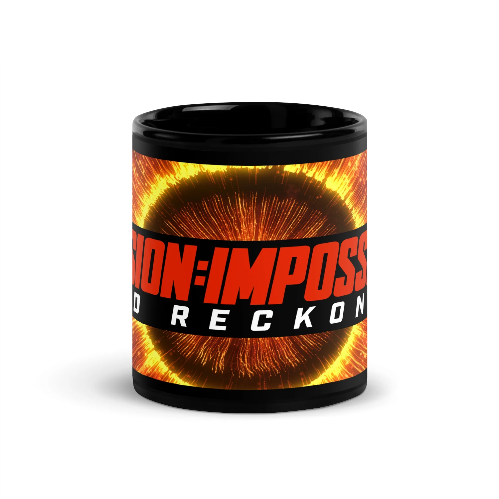 Mission: Impossible - Dead Reckoning Logo Black Mug - Image 3