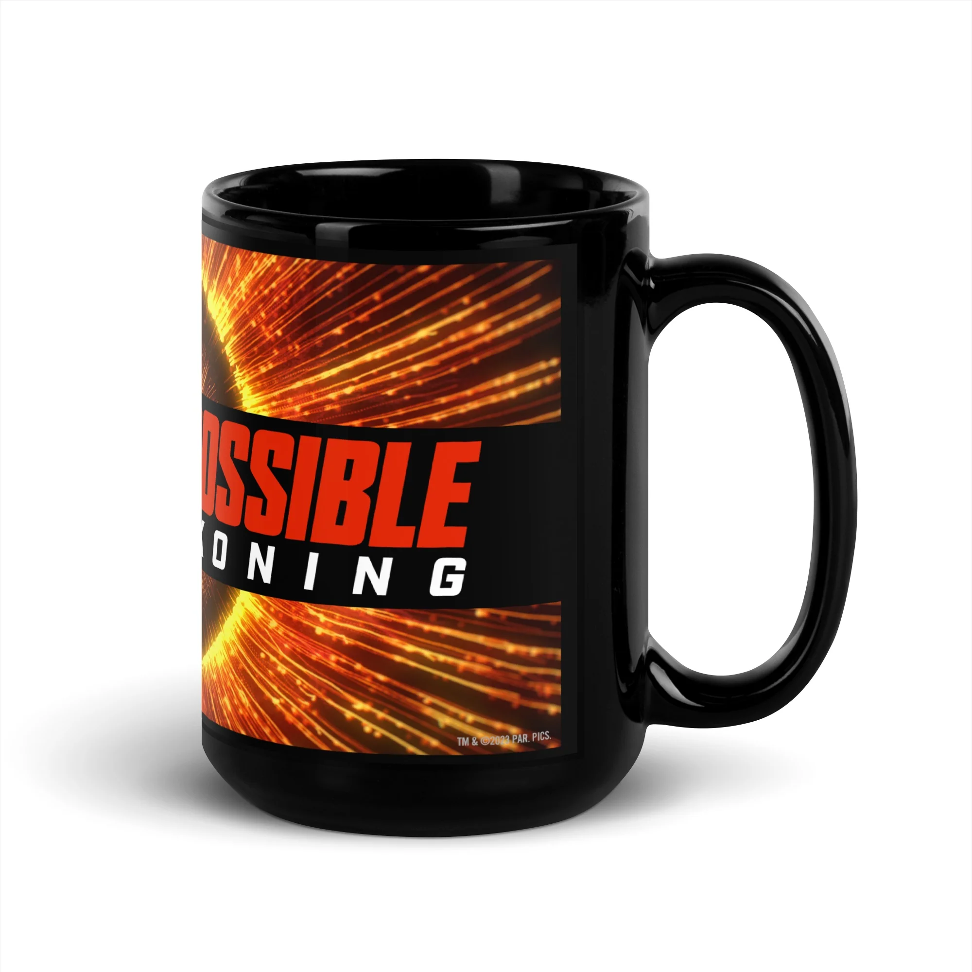 Mission: Impossible - Dead Reckoning Logo Black Mug - Image 6