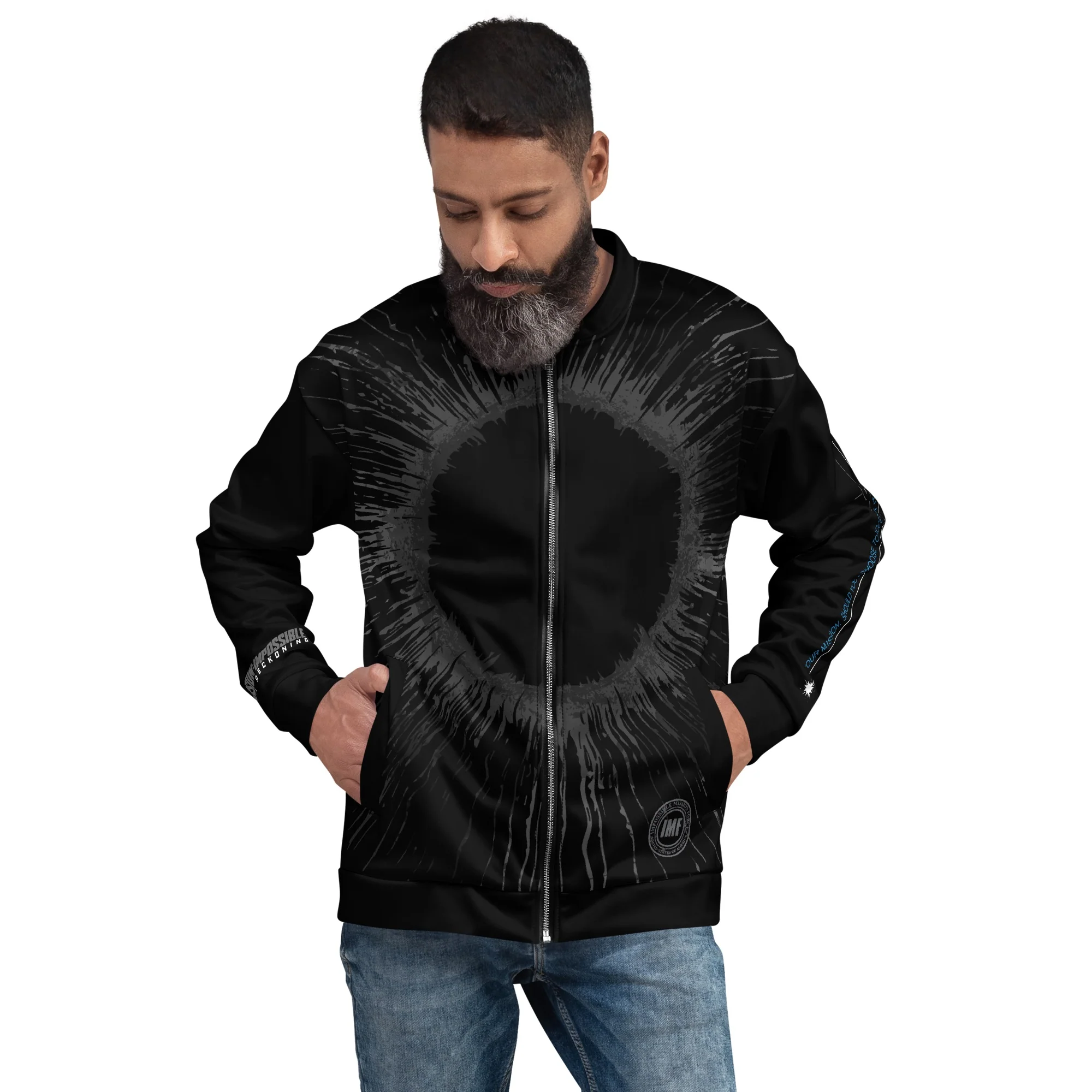 Mission: Impossible - Dead Reckoning Sunburst Bomber Jacket - Image 3