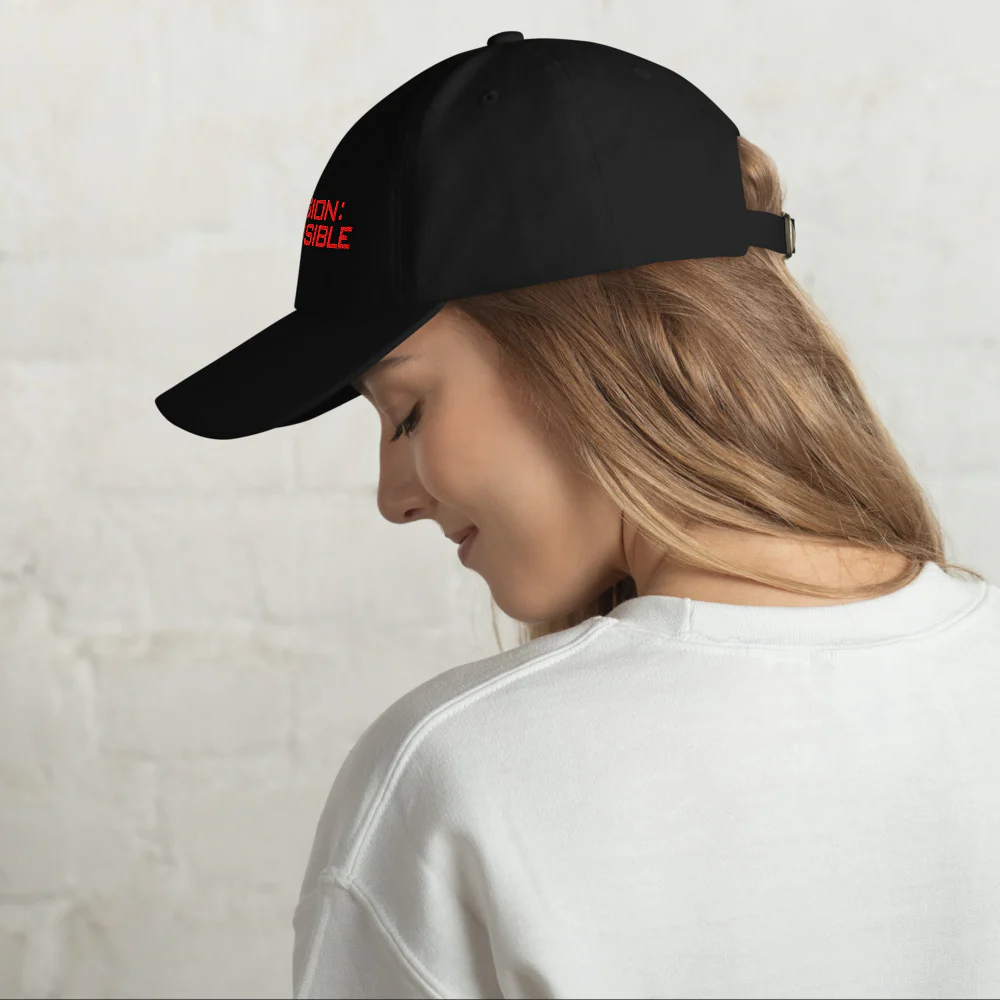 Mission: Impossible - The Final Reckoning Logo Embroidered Dad Hat - Image 5