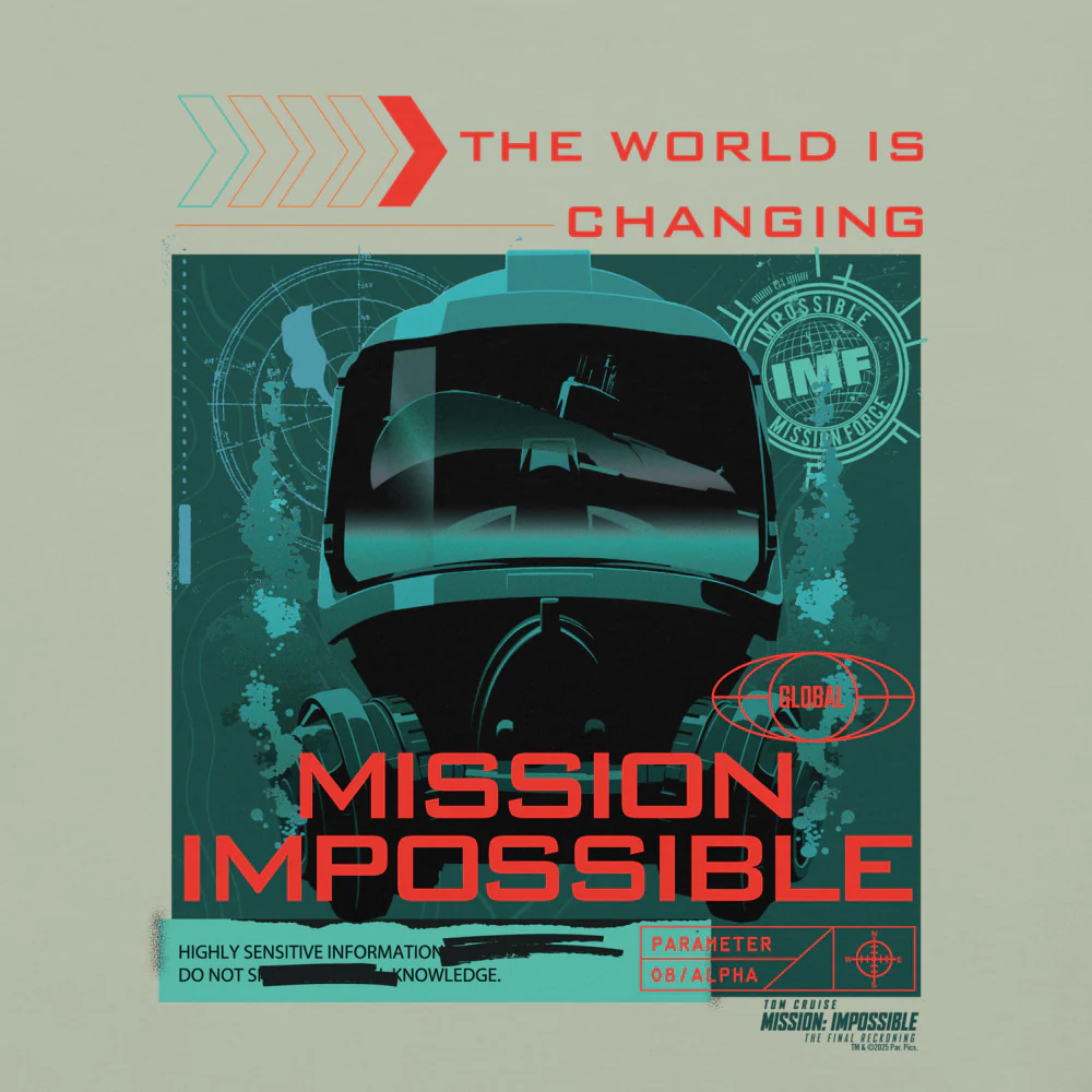 Mission: Impossible – The Final Reckoning The World is Changing T-Shirt - Image 4