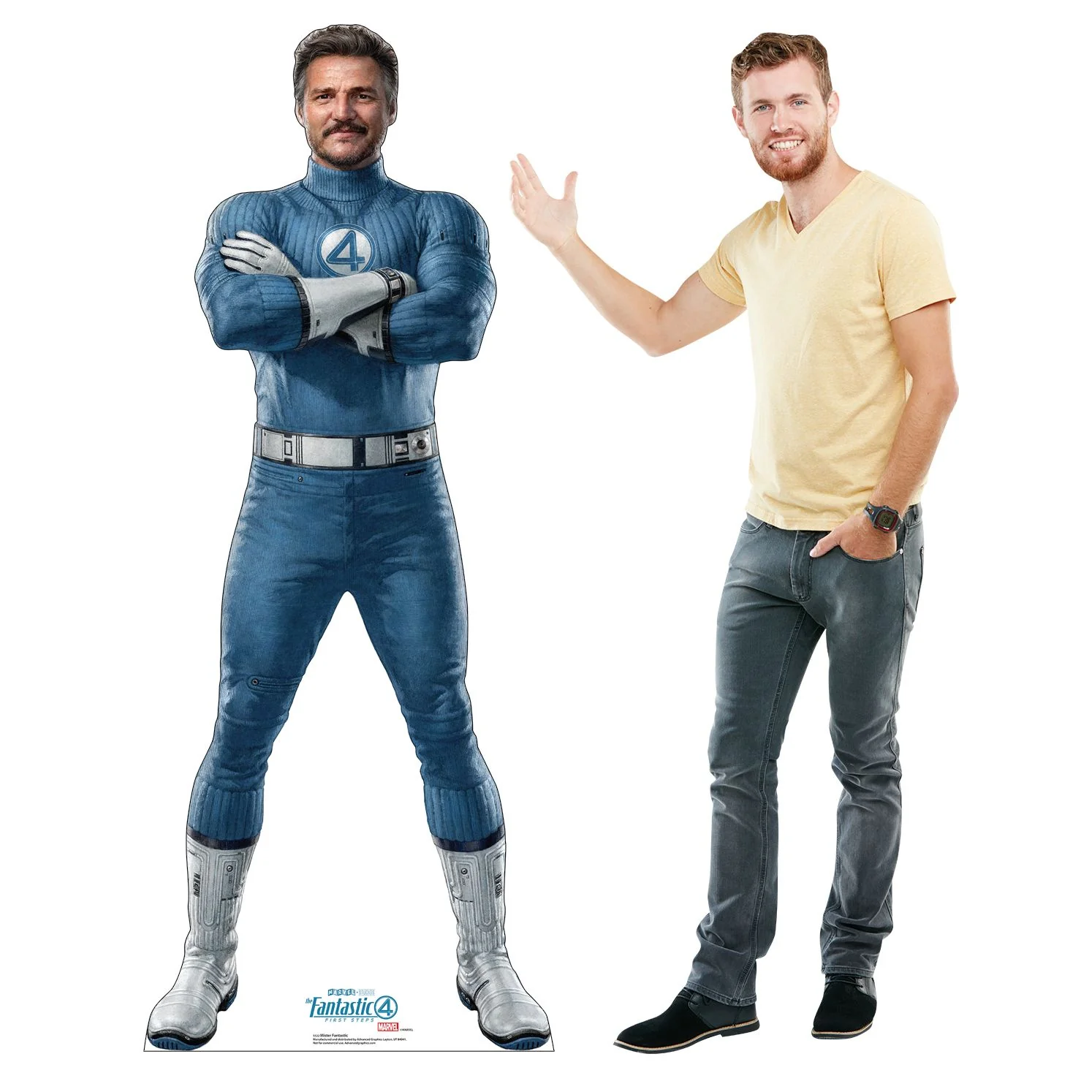 The Fantastic Four: First Steps Mister Fantastic Life-Size Cardboard Cutout Standee - Image 3