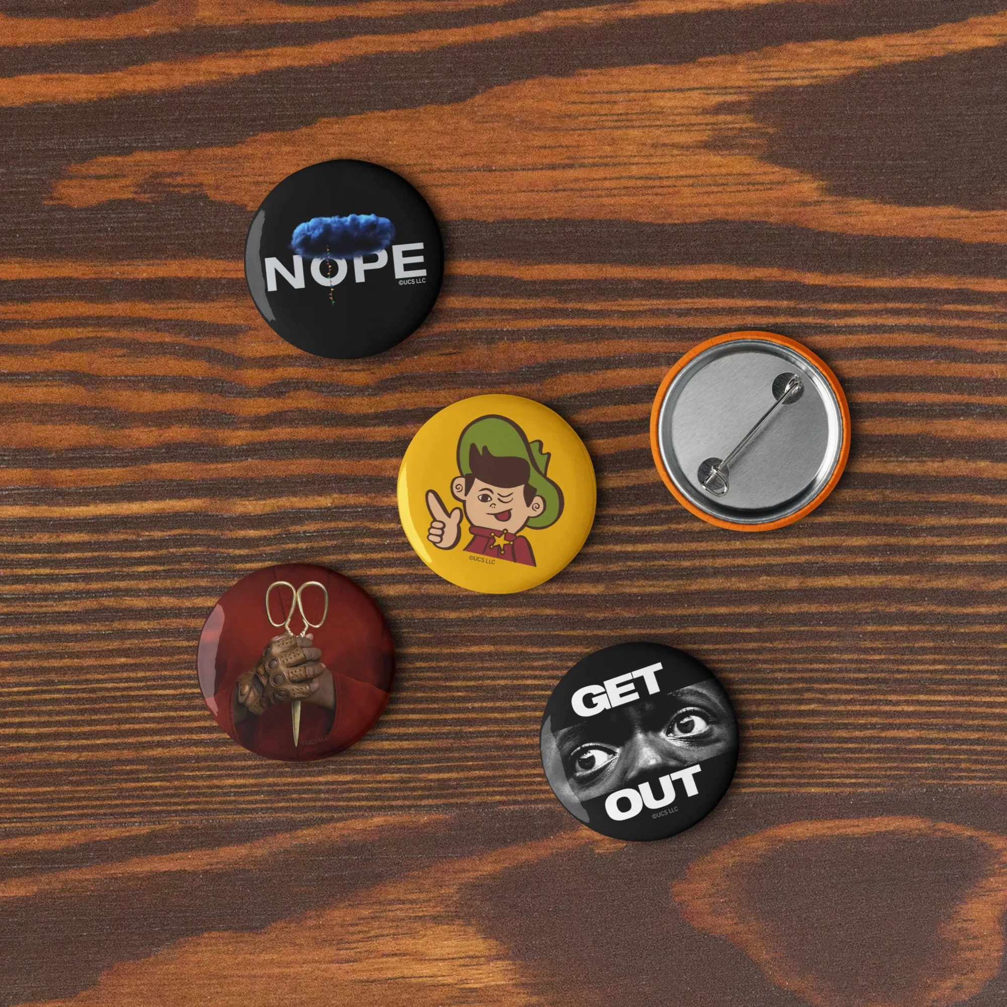 Monkey Paw Button Pin Set - Image 4