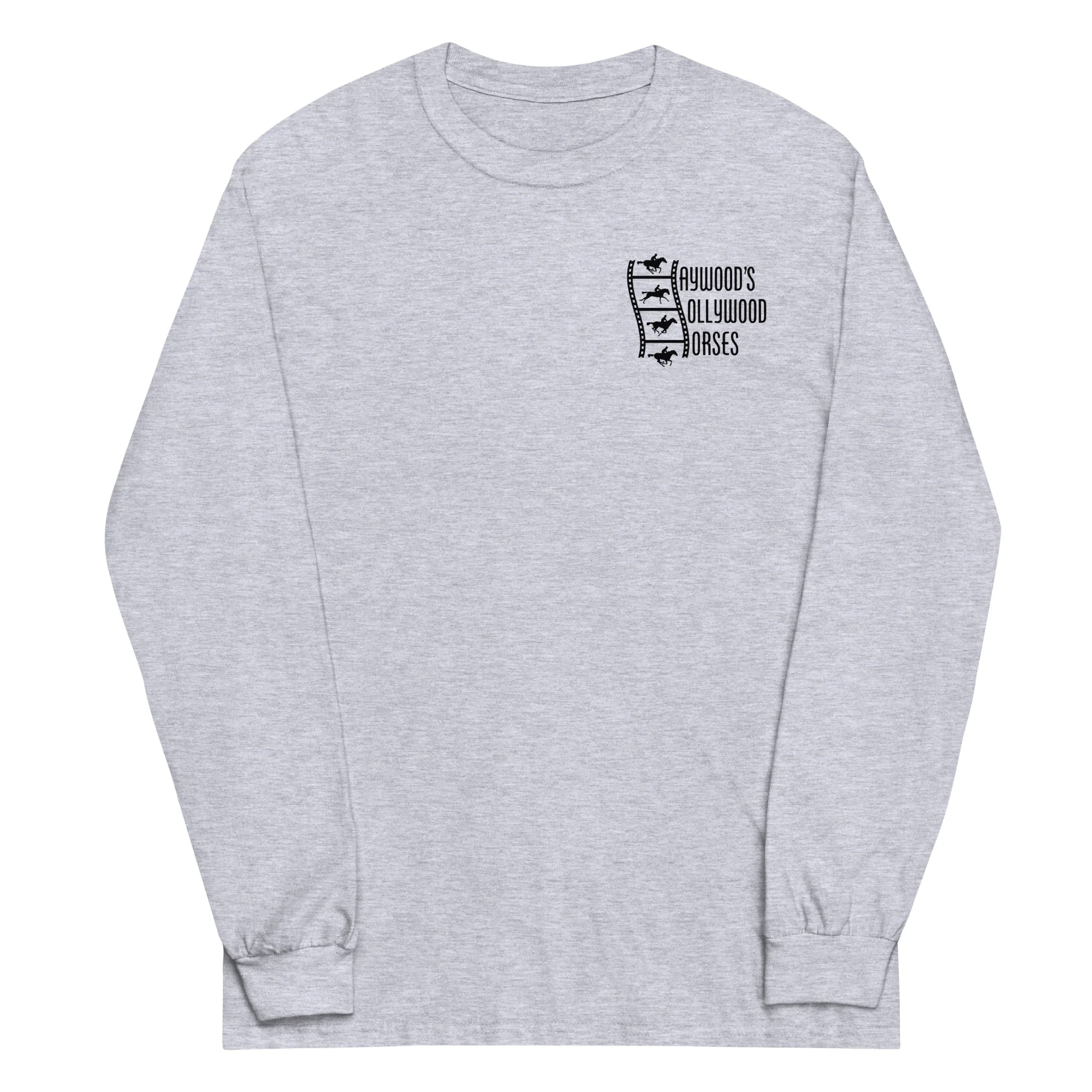 NOPE Haywood's Hollywood Horses Adult Long Sleeve T-Shirt - Image 11