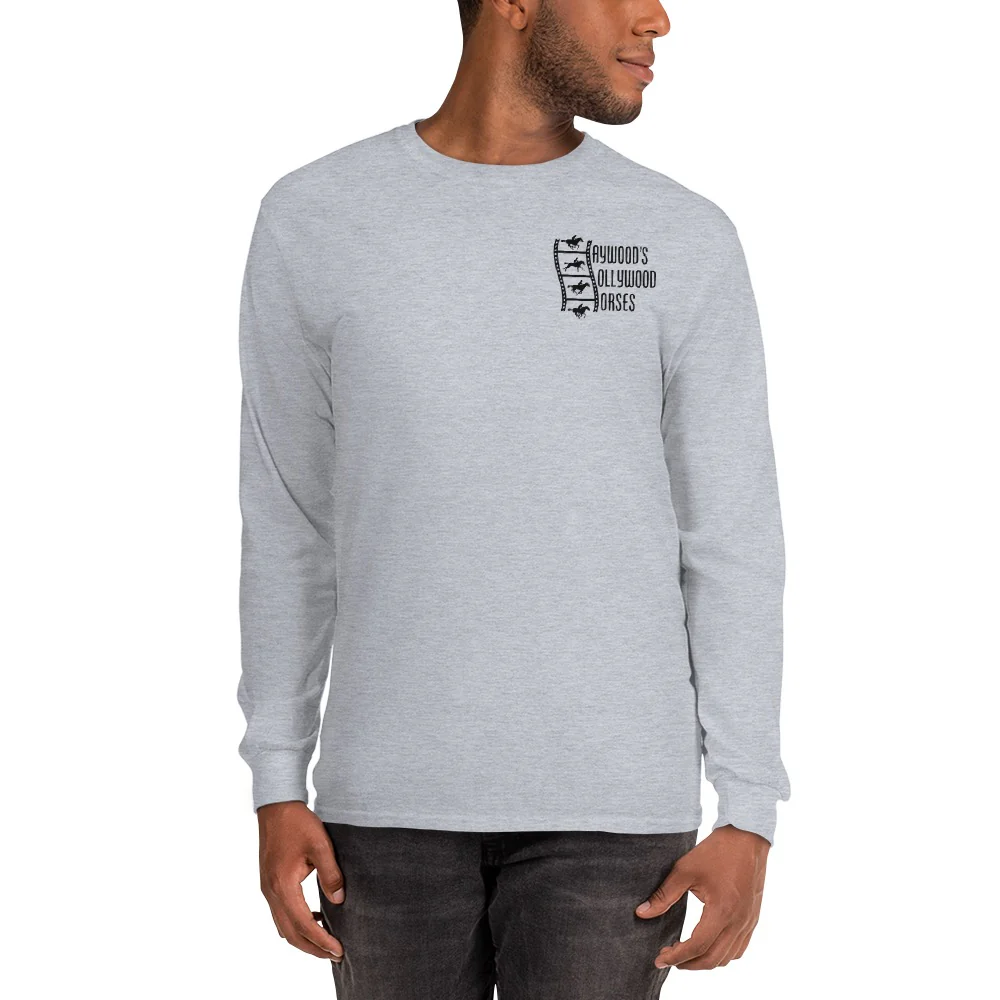 NOPE Haywood's Hollywood Horses Adult Long Sleeve T-Shirt - Image 14
