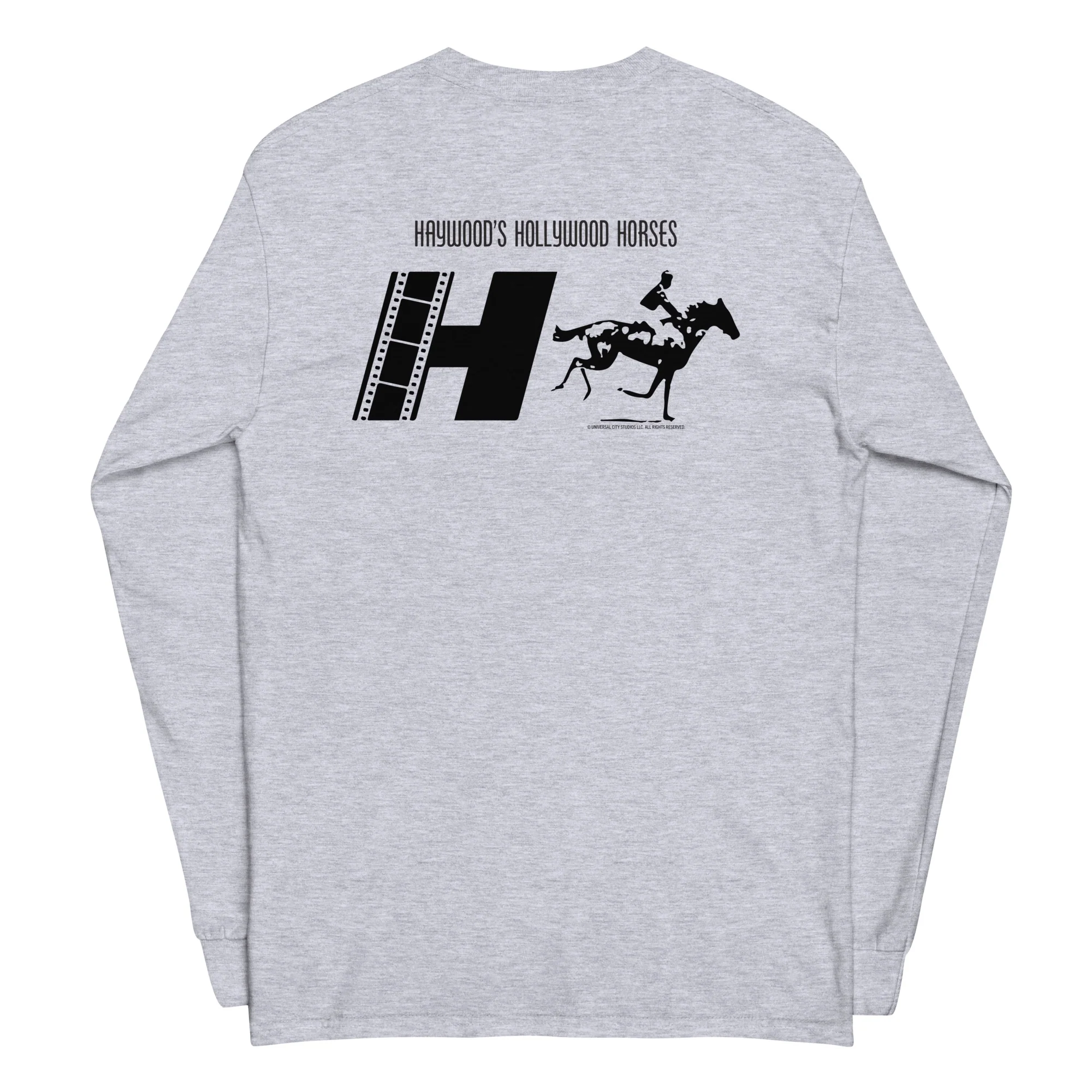 NOPE Haywood's Hollywood Horses Adult Long Sleeve T-Shirt - Image 19