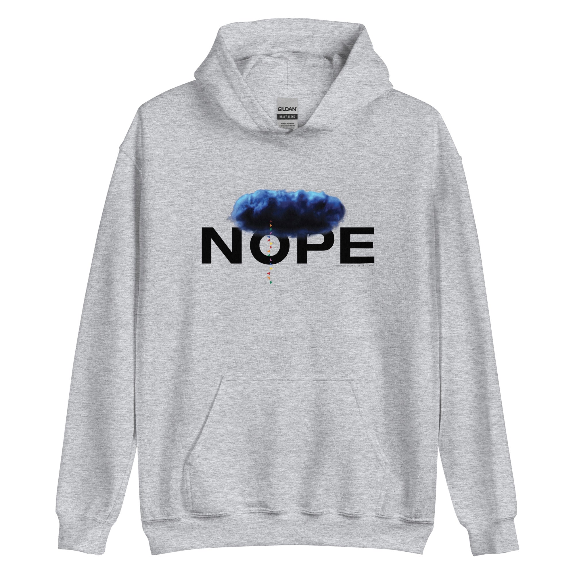 NOPE Logo - Full Color Hooded Sweatshirt - Image 2