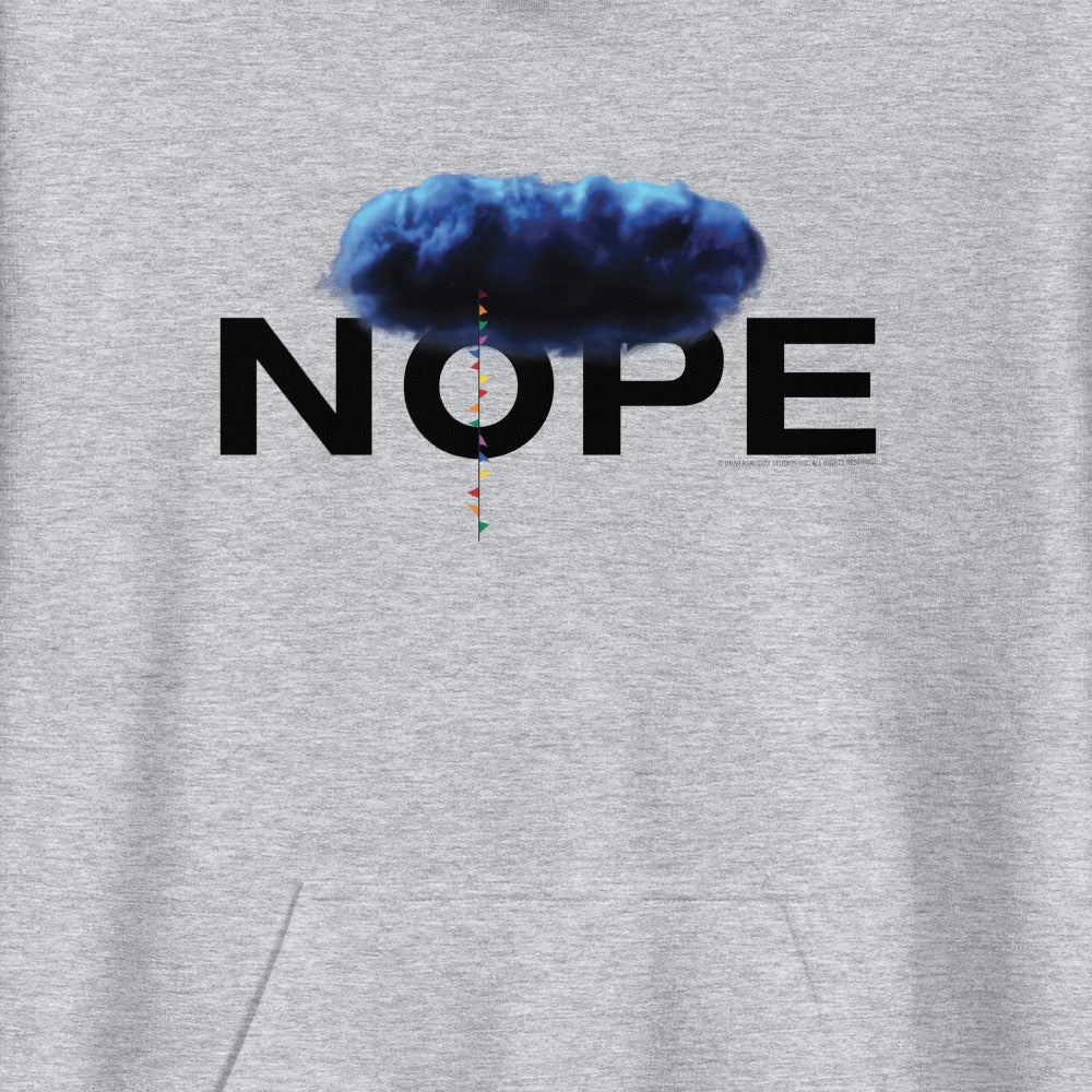 NOPE Logo - Full Color Hooded Sweatshirt - Image 3