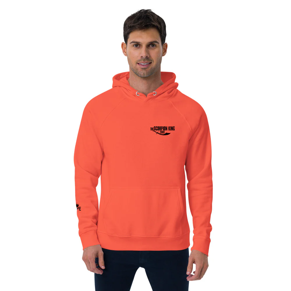 NOPE The Scorpion King Orange Crew Hoodie - Image 3