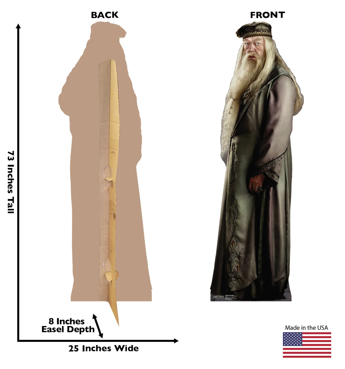 Professor Dumbledore Life-size Cardboard Cutout Standee - Image 3