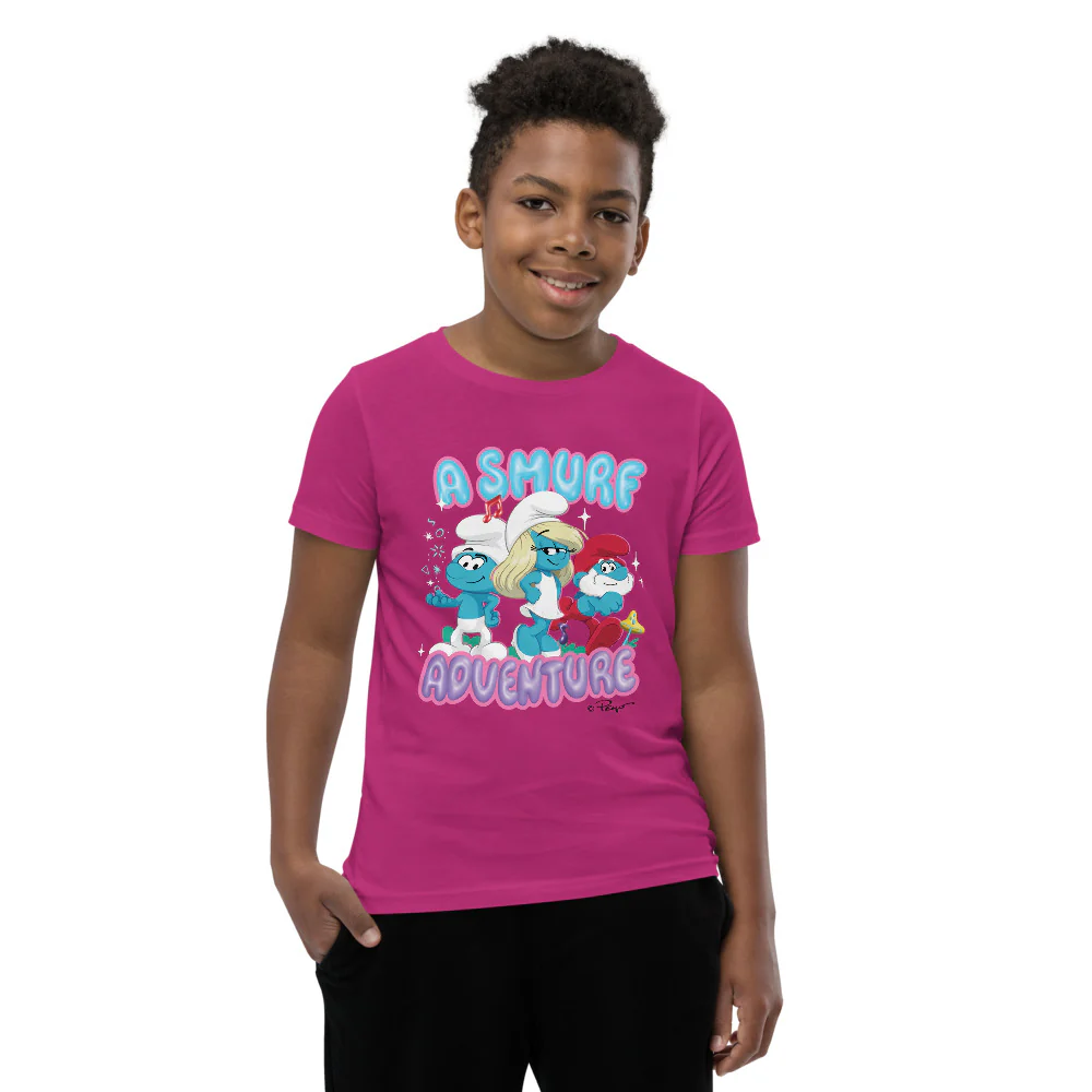 Smurfs Adventure Youth T-Shirt - Image 3