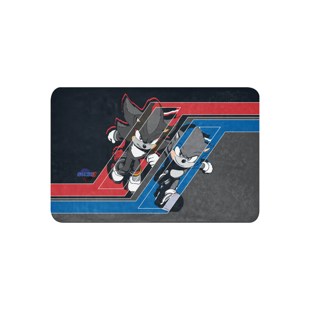 Sonic the Hedgehog 3 Shadow vs Sonic Premium Sherpa Blanket - Image 5