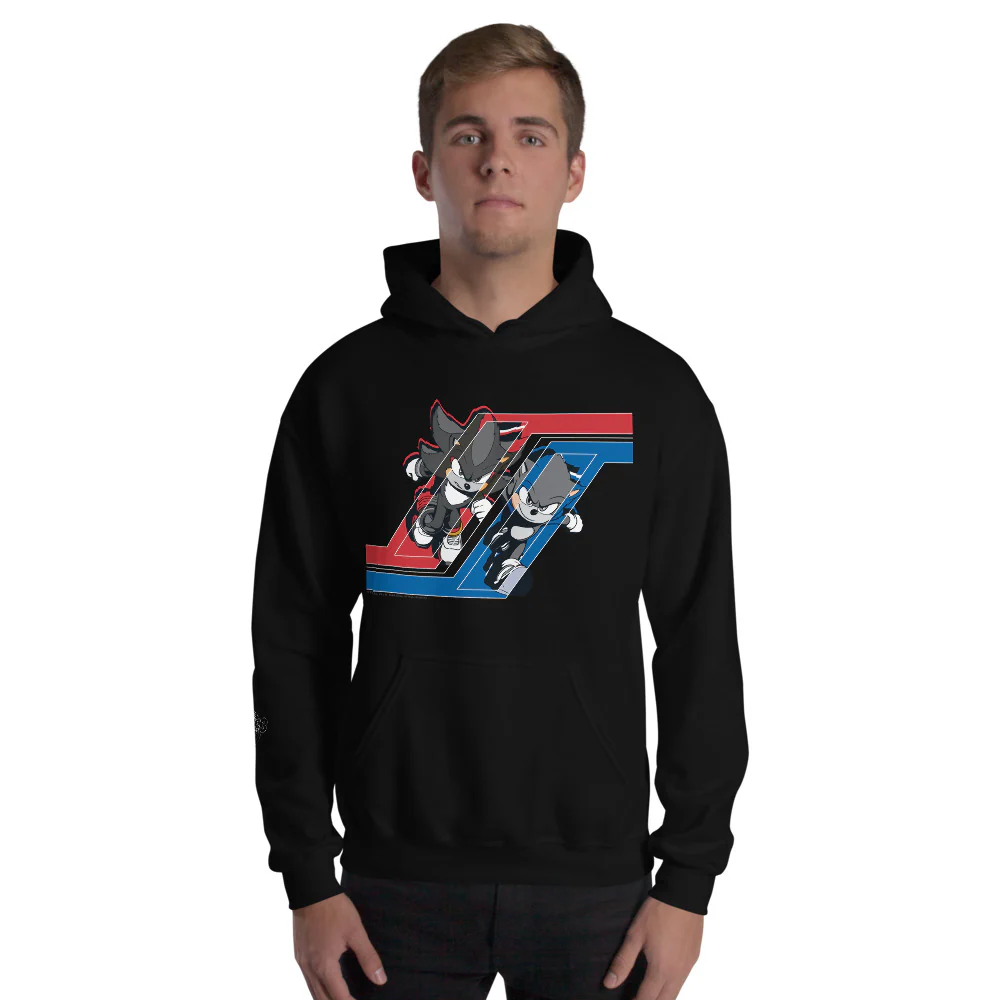 Sonic the Hedgehog 3 Shadow vs Sonic Hoodie - Image 3