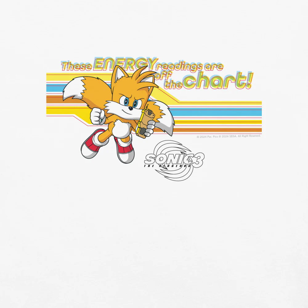 Sonic the Hedgehog 3 Energy Readings T-Shirt - Image 5