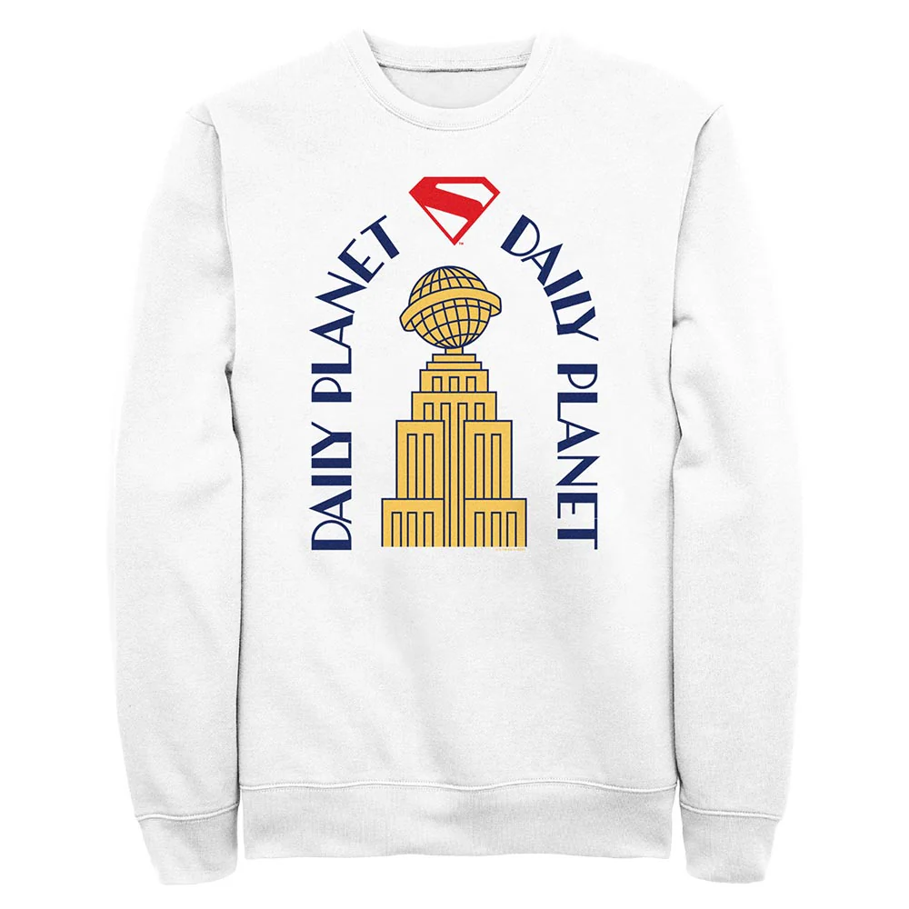SUPERMAN (2025 Movie) Daily Planet Building Crewneck Sweatshirt