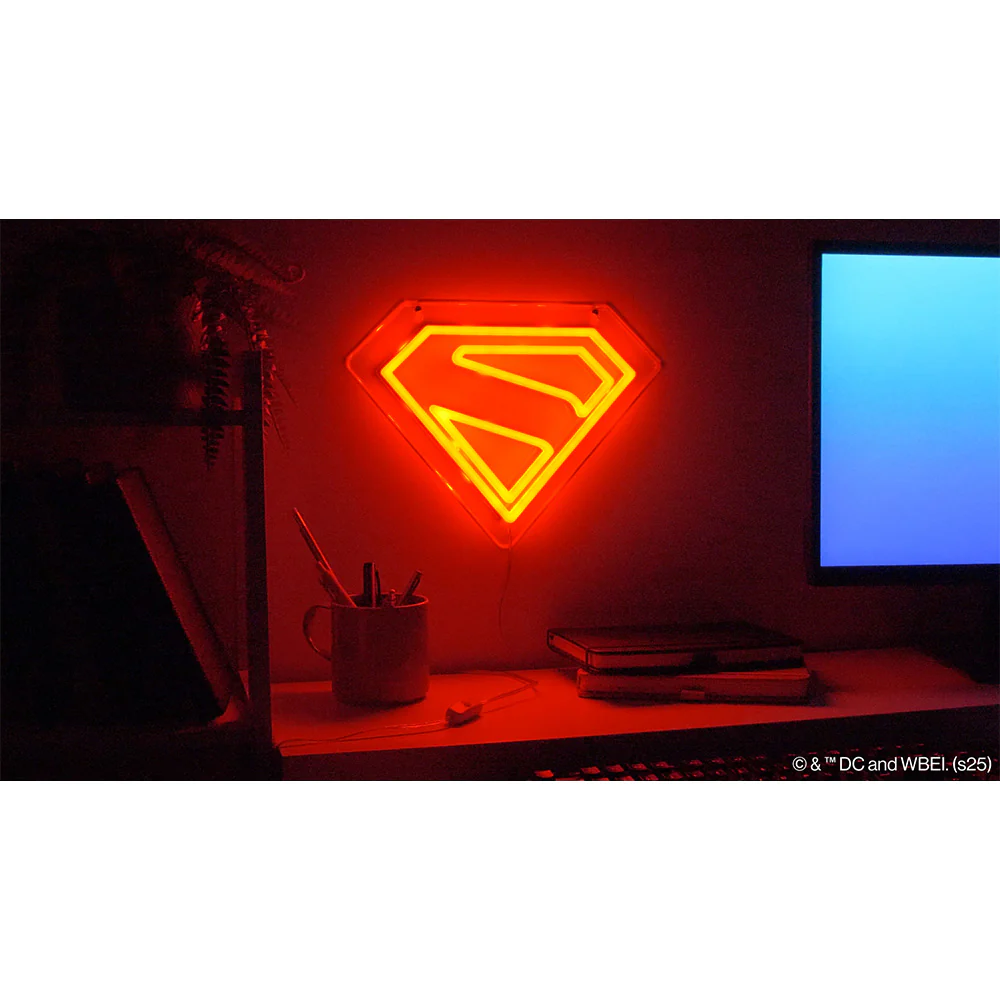 SUPERMAN (2025 Movie) Superman Wall Mountable LED Neon Light - Image 8